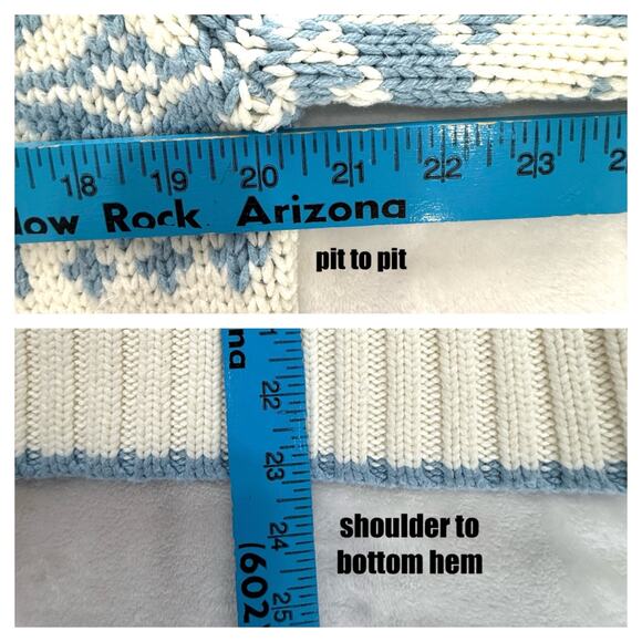 St. John's Bay Sweater Women's XL Turtleneck Fair Isle Knit Nordic Cozy Sequins - Picture 5 of 5